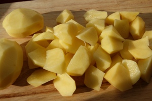 Режем картофель