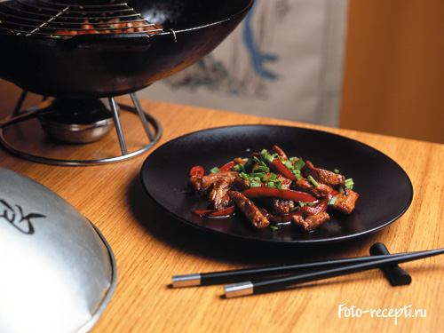 Рецепт приготовления свинины по-китайски