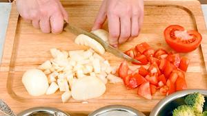 Рецепт овощного рагу с карри