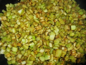 Пошаговый рецепт приготовления соте из баклажанов