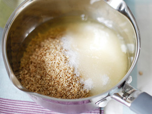 Пирог с грецкими орехами 