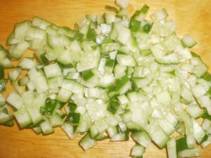 Рецепт приготовления салата с крабовыми палочками