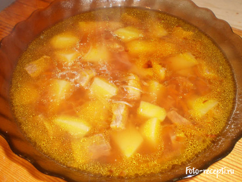 Рецепт приготовления супа 