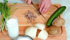 Рецепт приготовления окрошки