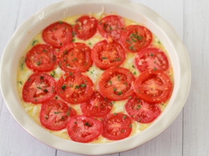 Фритата с кабачками и помидорами рецепт 