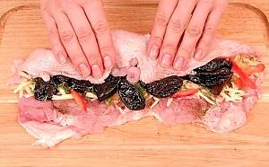 Рецепт куриного рулета