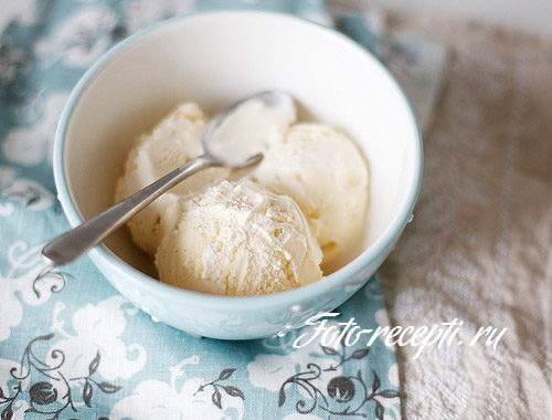 Мороженое ванильное классическое