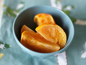 Апельсиновый кекс с медом и миндалем