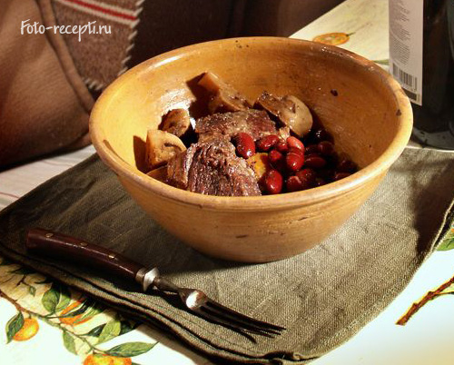 Доб или мясо по-французски рецепт приготовления пошаговый с фотографиями