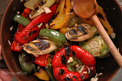 Пошаговый рецепт приготовления стейка с овощами на гриле с фотографиями