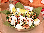 Рецепт приготовления салата со шпинатом и беконом
